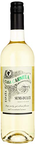 Bodegas Castano Casa Carmela Semi-Dulce Blanco Macabeo Halbtrocken (6 x 0.75 l) von Bodegas Castano