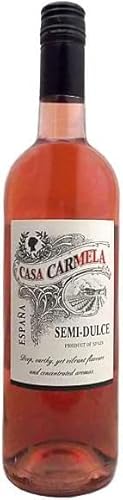 Casa Carmela Rosado Semi-Dulce 2022 0,75 Liter von Bodegas Castano