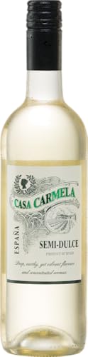 Weißwein Casa Carmela Semi-Dulce Blanco 2023 (1 x 0,75L Flasche) Weißwein Casa Carmela Semi-Dulce Blanco 2023 (1 x 0,75L Flasche) von Bodegas Castaño