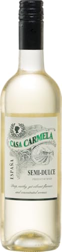 Weißwein Casa Carmela Semi-Dulce Blanco 2022 (1 x 0,75L Flasche) von Bodegas Castaño