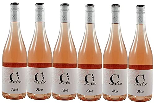 6 Fl. Castelo Medina Rosé 2019 Bodegas Castelo de Medina (6x0,75l) im Sparpack, trockener Roséwein aus Rueda von Bodegas Castelo de Medina