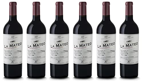 6x 0,75l - Bodegas D. Mateos - C. F. La Mateo - Parcelas Singulares - Rioja D.O.Ca. - Spanien - Rotwein trocken von Bodegas D. Mateos
