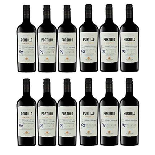 Bodegas Salentein Portillo Cabernet Sauvignon Rotwein Wein trocken Argentinien (12 Flaschen) von Bodegas El Portillo