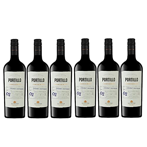 Bodegas Salentein Portillo Cabernet Sauvignon Rotwein Wein trocken Argentinien (6 Flaschen) von Bodegas El Portillo