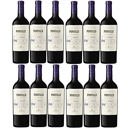Bodegas Salentein Portillo Merlot Rotwein Wein trocken Argentinien (12 Flaschen) von Bodegas El Portillo