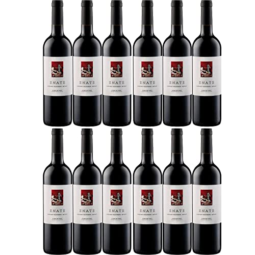 Enate Cabernet Sauvignon Merlot DO Rotwein Wein Trocken Spanien I Visando Paket (12 x 0,75l) von Bodegas Enate