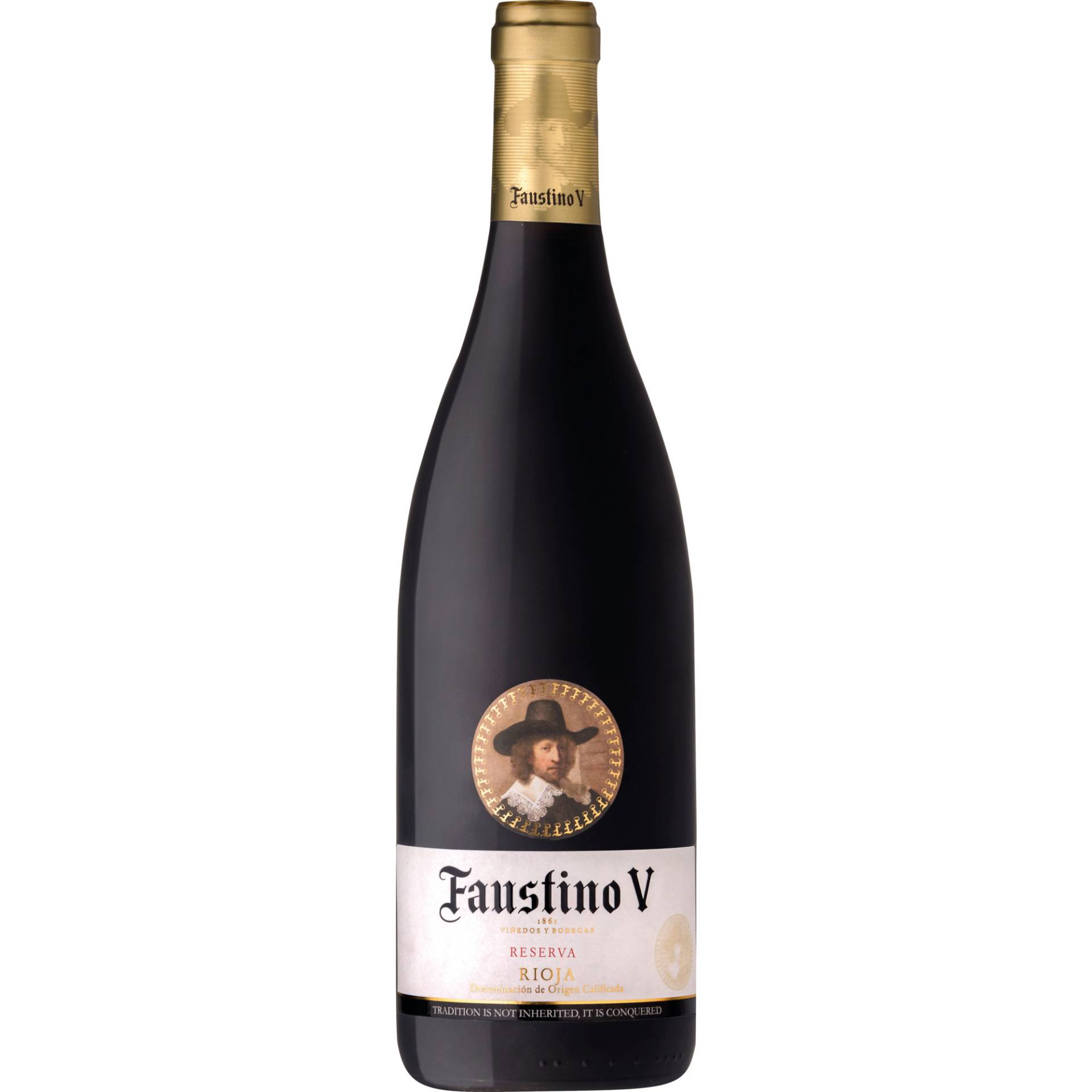 Faustino V Rioja Reserva, Rioja DOCa, Rioja, 2017, Rotwein von Bodegas Faustino, 01320 Oyón (Álava), España