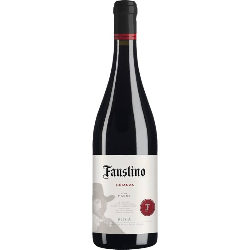 Faustino Rioja Crianza Serie Magna, Rioja DOCa, Rioja, 2017, Rotwein von Bodegas Faustino, S.L., 01320 Oyón (Álava), España