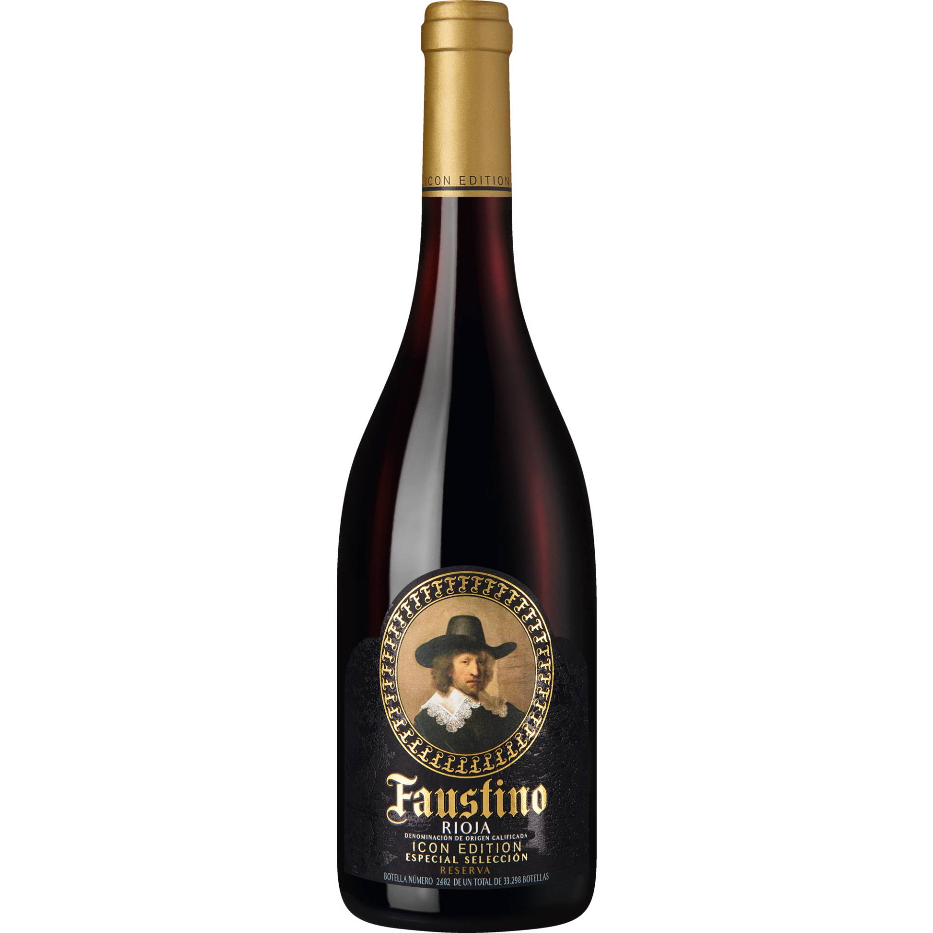 Faustino Icon Edition Rioja Reserva Especial, Rioja DOCa, Rioja, 2017, Rotwein Faustino Icon Edition Rioja Reserva Especial, Rioja DOCa, Rioja, 2017, Rotwein von Bodegas Faustino S.L.,01320,Oyon Alava,Spanien