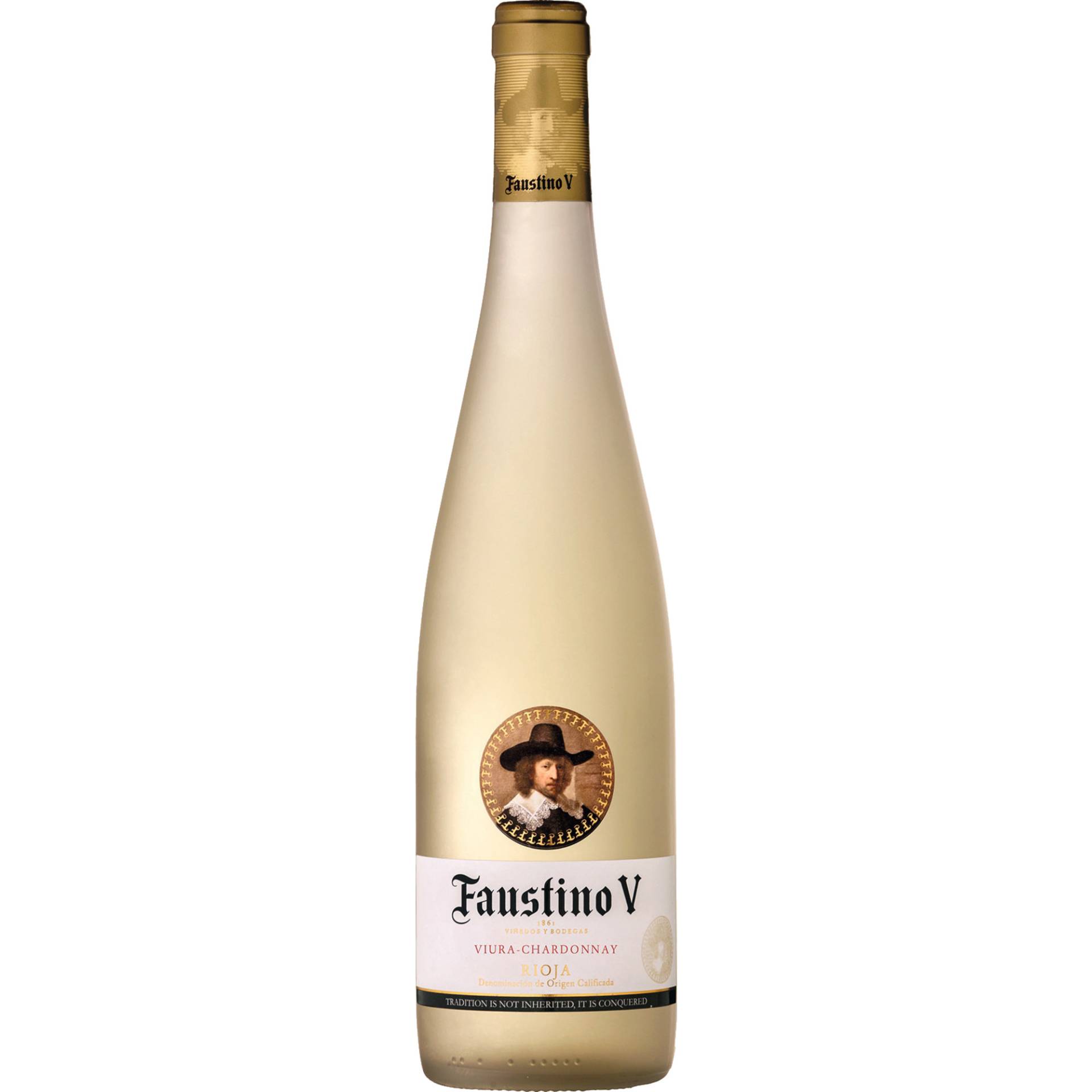 Faustino V Rioja Blanco, Rioja DOCa, Rioja, 2020, Weißwein von Bodegas Faustino S.L.,01320,Oyon Alava,Spanien