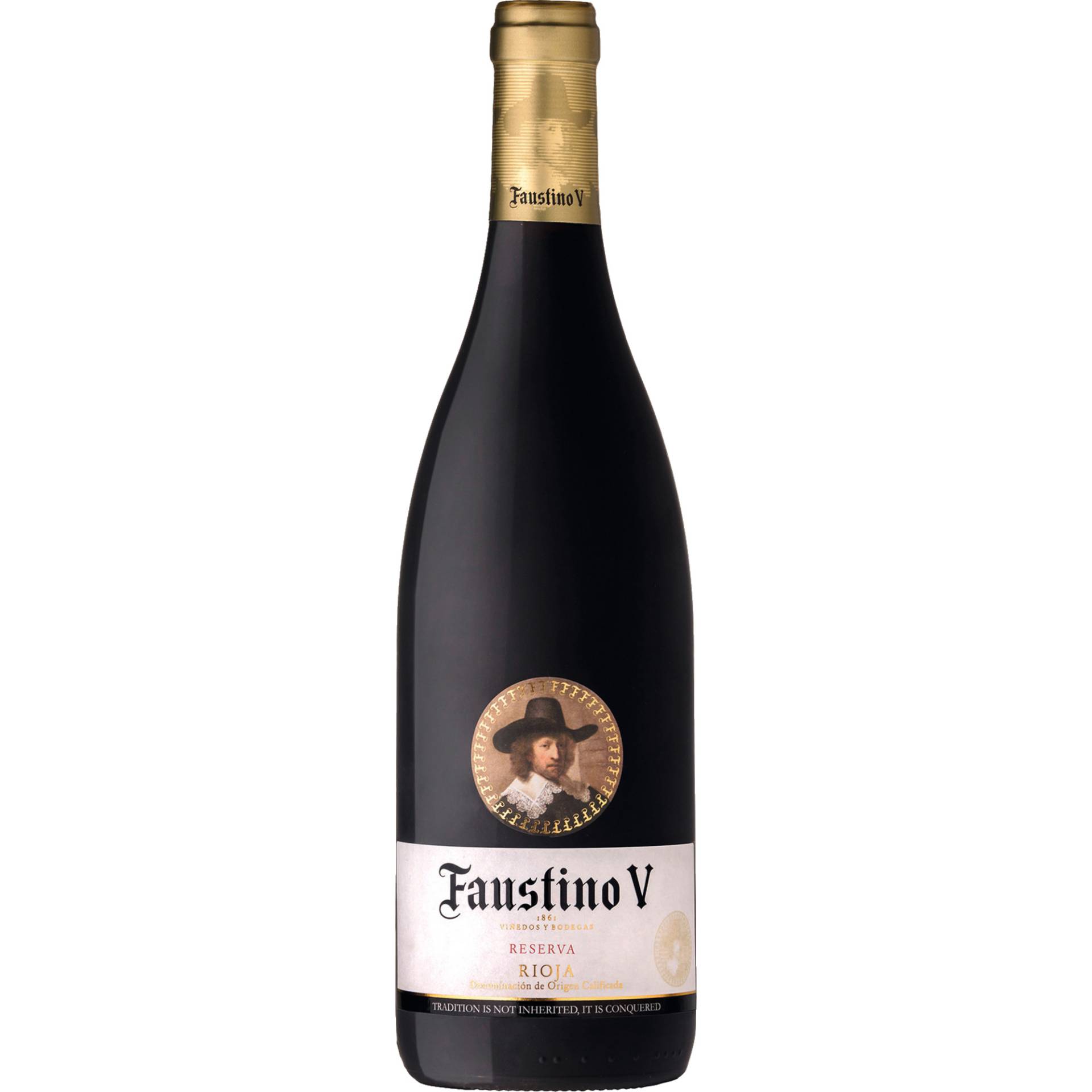 Faustino V Rioja Reserva, Rioja DOCa, Rioja, 2018, Rotwein von Bodegas Faustino S.L.,01320,Oyon Alava,Spanien