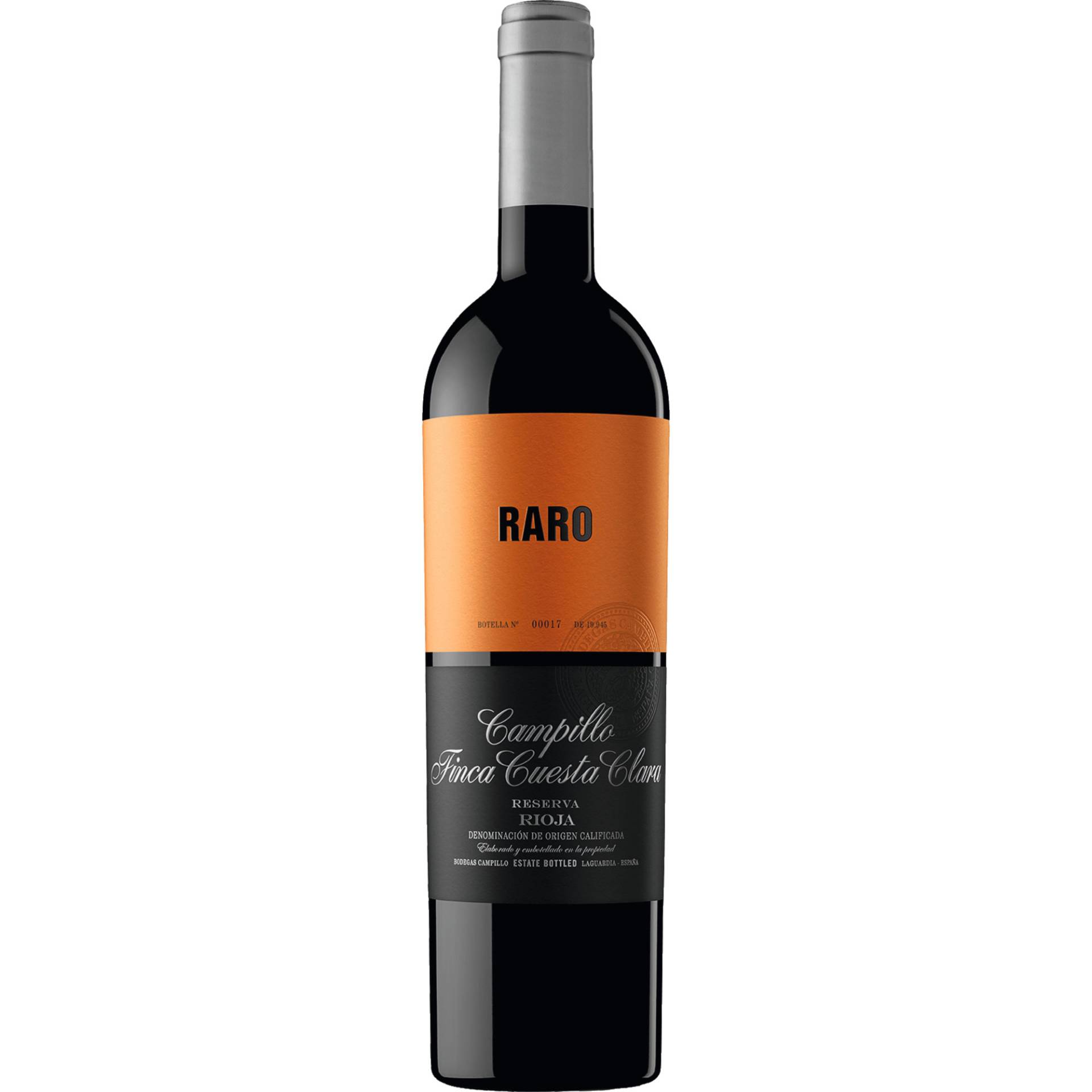 Campillo Rioja Raro Finca Cuesta Clara, Rioja DOCa, Rioja, 2015, Rotwein von "Bodegas Faustino S.L.",01320,"Oyon Alava",Spanien