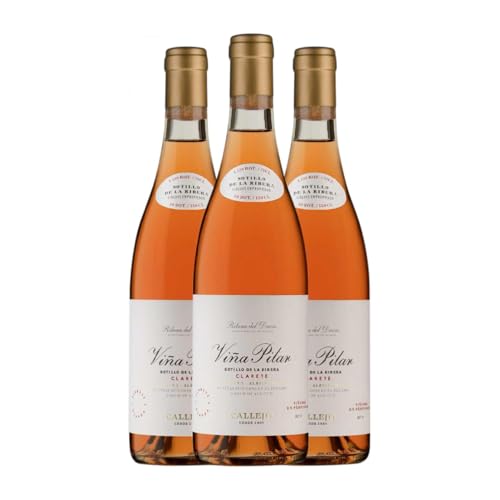 Félix Callejo Viña Pilar Rosado Ribera del Duero 75 cl Rosé-Wein (Karton mit 3 Flaschen von 75 cl) von Bodegas Félix Callejo