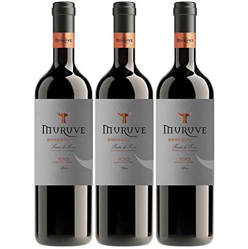Bodegas Frutos Villar Muruve Reserva Toro DO Rotwein Wein trocken Spanien (3 Flaschen) von Bodegas Frutos Villar
