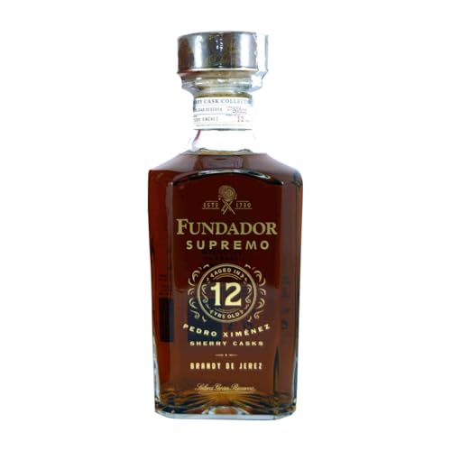 Brandy Pedro Domecq Fundador Supremo Jerez-Xérès-Sherry 12 Jahre 70 cl Brandy Pedro Domecq Fundador Supremo Jerez-Xérès-Sherry 12 Jahre 70 cl von Bodegas Fundador Pedro Domecq