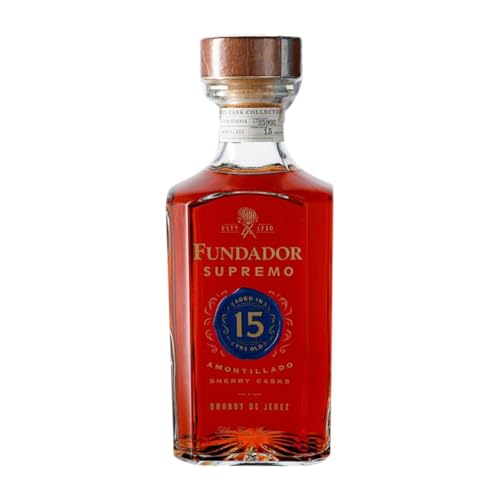 Brandy Pedro Domecq Fundador Supremo Jerez-Xérès-Sherry 15 Jahre 70 cl Brandy Pedro Domecq Fundador Supremo Jerez-Xérès-Sherry 15 Jahre 70 cl von Bodegas Fundador Pedro Domecq