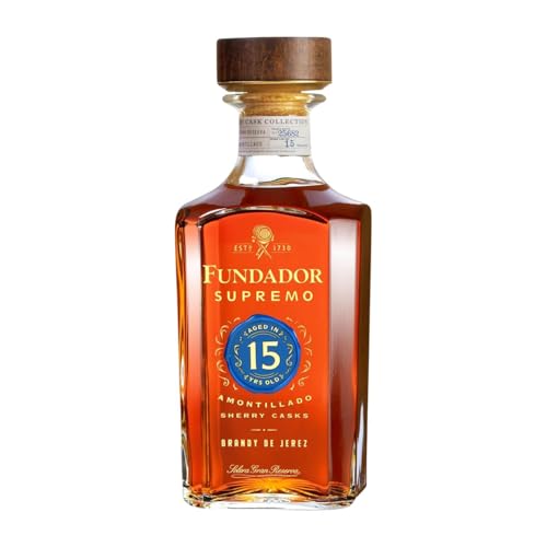 Brandy Pedro Domecq Fundador Supremo Jerez-Xérès-Sherry 15 Jahre 70 cl Brandy Pedro Domecq Fundador Supremo Jerez-Xérès-Sherry 15 Jahre 70 cl von Bodegas Fundador Pedro Domecq