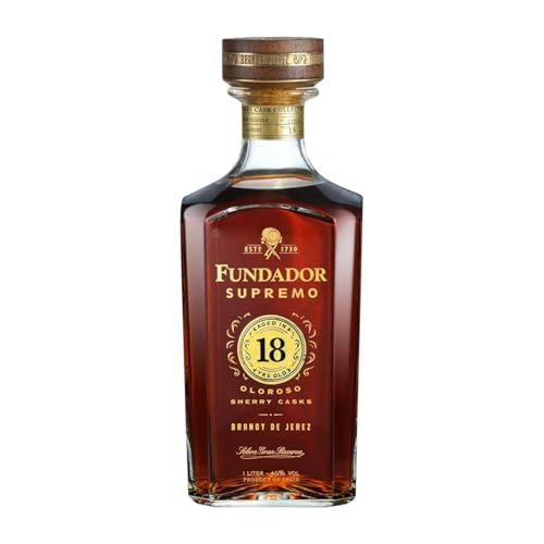 Brandy Pedro Domecq Fundador Supremo Jerez-Xérès-Sherry 18 Jahre 1 L Brandy Pedro Domecq Fundador Supremo Jerez-Xérès-Sherry 18 Jahre 1 L von Bodegas Fundador Pedro Domecq