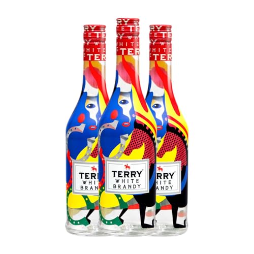 Brandy Pedro Domecq Fundador Terry White 70 cl (Schachtel mit 3 Flaschen von 70 cl) von Bodegas Fundador Pedro Domecq