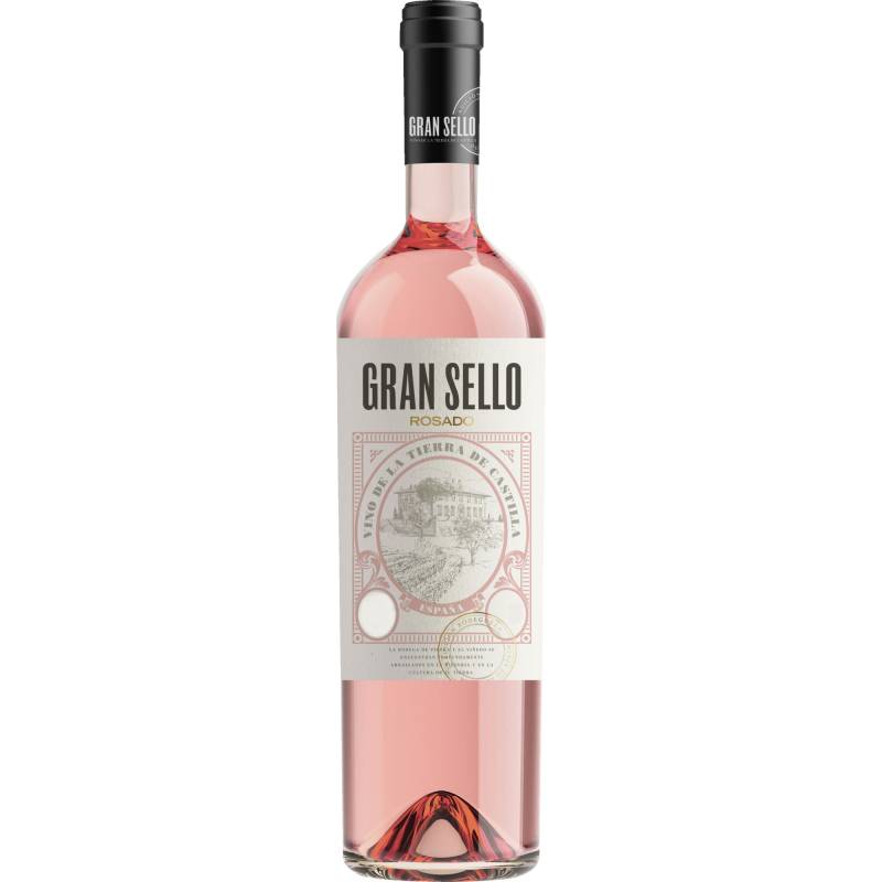 Gran Sello Rosado, Vino de la Tierra de Castilla, Vino de la Tierra de Castilla, 2023, Roséwein von Bodegas Gran Sello c/ Ctra. Villarrubia, 11. | 45350 - Noblejas – Toledo – España