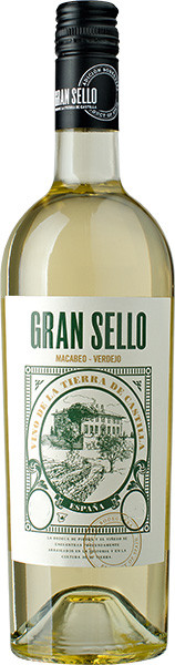 Bodega Gran Sello Macabeo-Verdejo Weißwein trocken 0,75 l von Bodegas Gran Sello