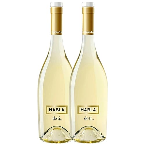 Habla de Ti Sauvignon Weiß Jung Magnum-Flasche 1,5 L (Schachtel mit 2 Magnum-Flasche von 1,5 L) von Bodegas Habla