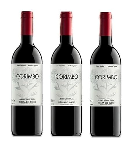 3x 0,75l - 2021er - Bodegas La Horra - Corimbo - Ribera del Duero D.O.P. - Spanien - Rotwein trocken von Bodegas La Horra