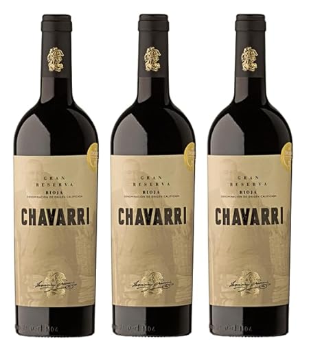 3x 0,75l - 2003er - Bodegas Larchago - Chavarri - Gran Reserva - Rioja D.O.Ca. - Spanien - Rotwein trocken von Bodegas Larchago