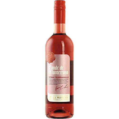 Conde de Monterroso Rosado 2021 La Mancha DO, Semidulce Rosewein halbtrocken Bodegas Lopez Mercier Spanien 750ml-Fl von Bodegas Lopez Mercier