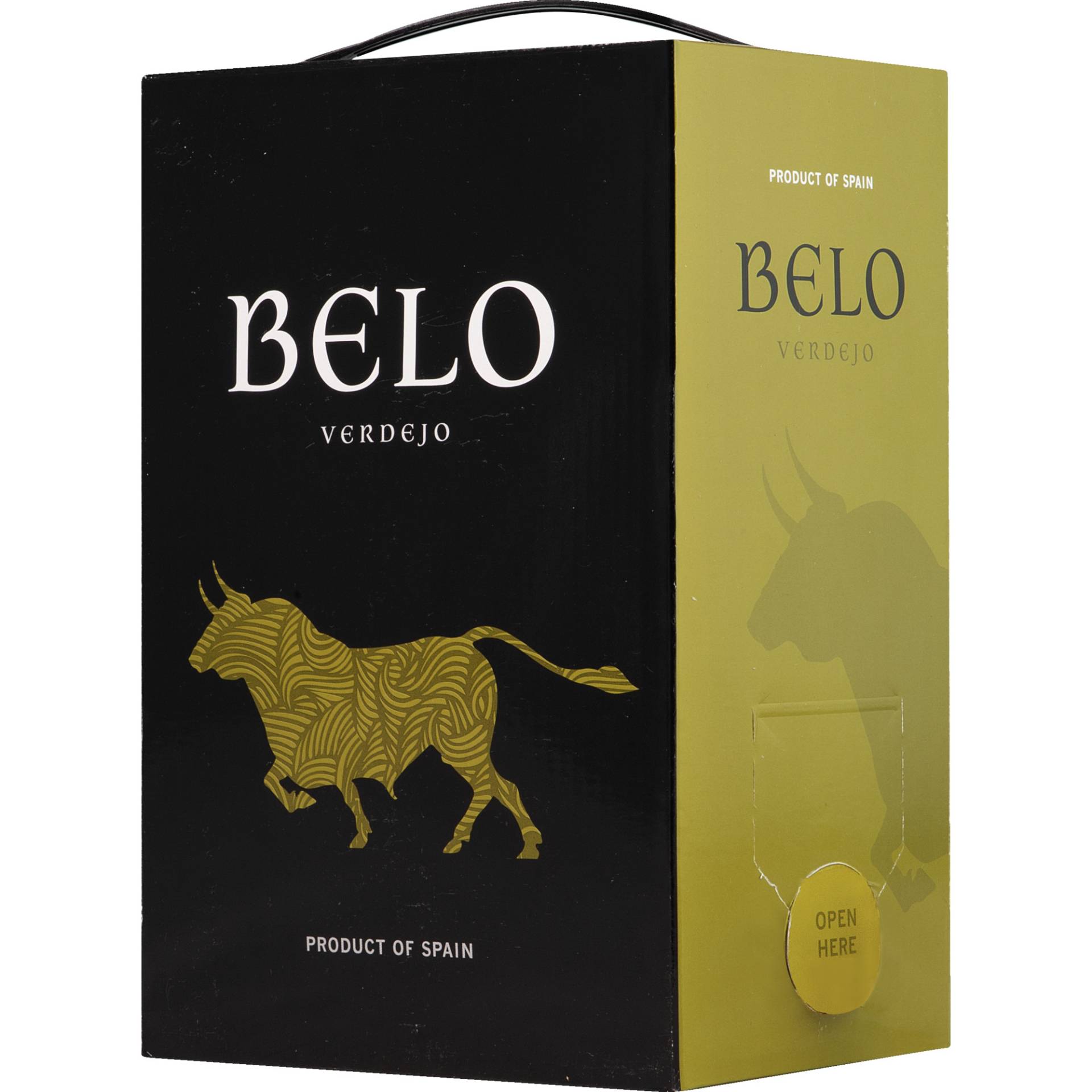 Belo Verdejo, Vino de la Tierra de Castilla, Bag in Box, 3,0 L, Vino de la Tierra de Castilla, Weißwein von Bodegas Los Tinos S.L., R.E.N. 5993-LO., 26141 Alberite, Spain