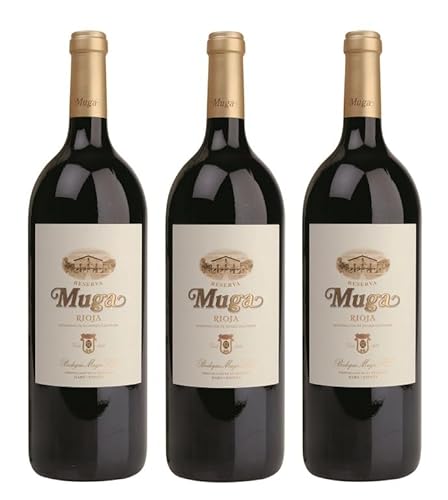 3x 1,5l - 2020er - Bodegas Muga - Reserva - MAGNUM - Rioja D.O.Ca. - Spanien - Rotwein trocken 3x 1,5l - 2020er - Bodegas Muga - Reserva - MAGNUM - Rioja D.O.Ca. - Spanien - Rotwein trocken von Bodegas Muga