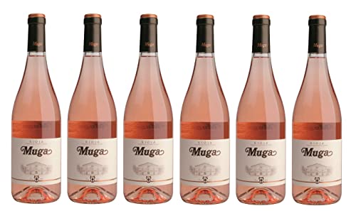 6x 0,75l - Bodegas Muga - Rosado - Rioja D.O.Ca. - Spanien - Rosé-Wein trocken von Bodegas Muga