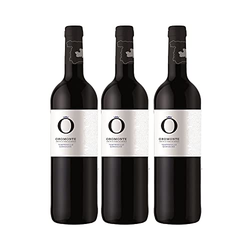 Bodegas Navarro Lopez Oromonte Tempranillo Garnacha Rotwein Wein halbtrocken (3 Flaschen) von Bodegas Navarro López