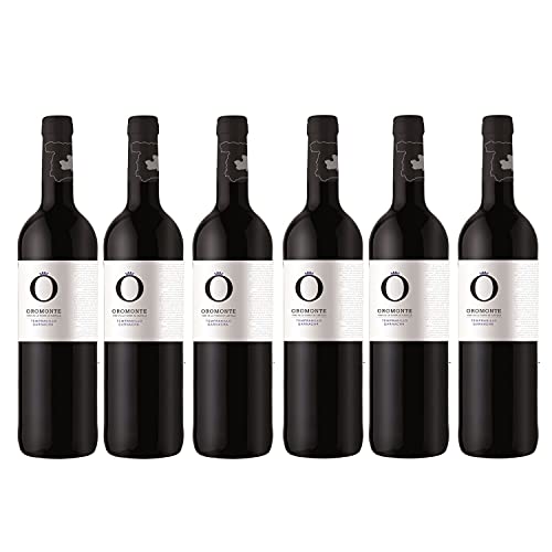 Bodegas Navarro Lopez Oromonte Tempranillo Garnacha Rotwein Wein halbtrocken (6 Flaschen) von Bodegas Navarro López