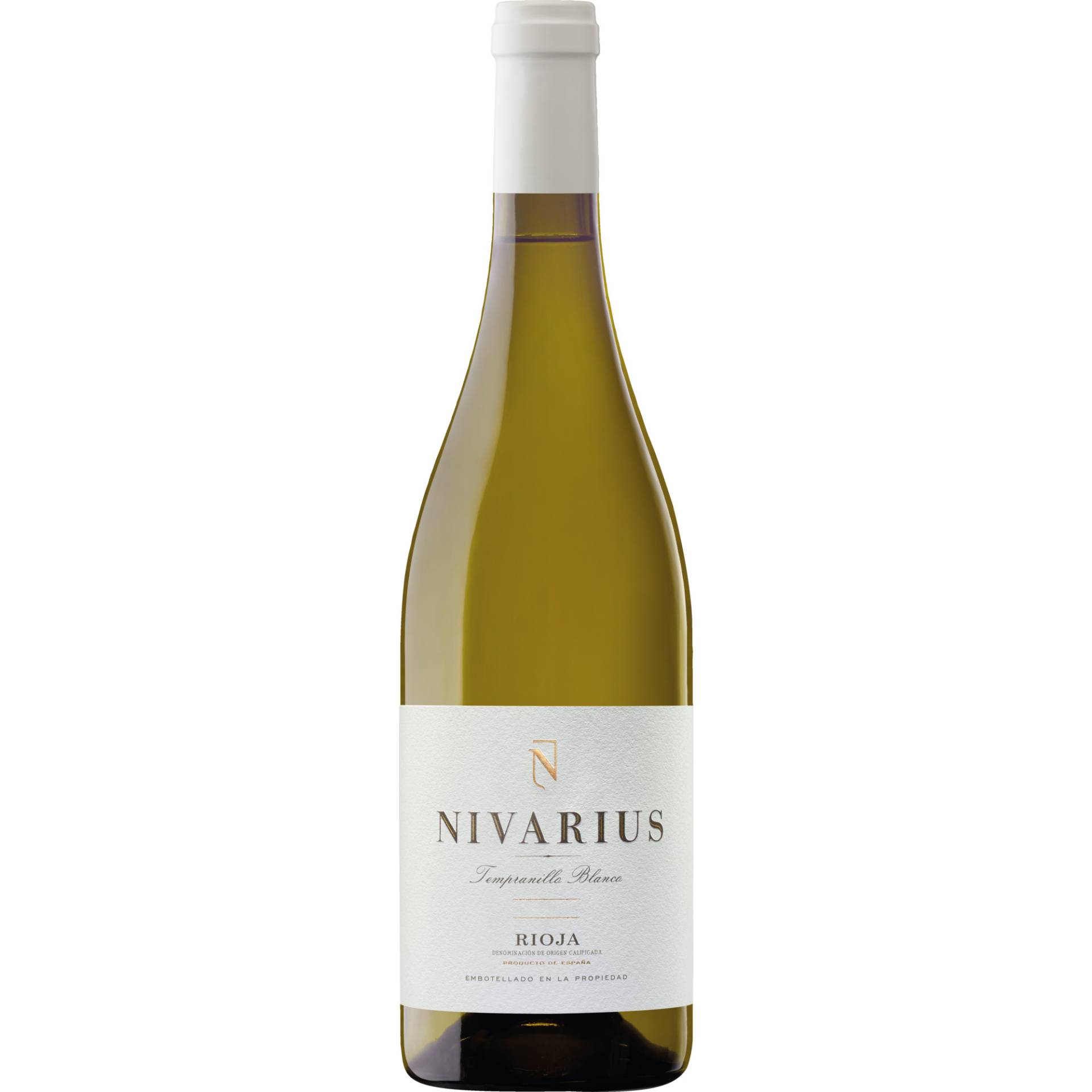 Nivarius Tempranillo Blanco, Rioja DOC, Rioja, 2022, Weißwein von Bodegas Nivarius, 26190 Nalda, Spain