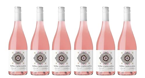6x 0,75l - 2023er - Bodegas Nodus - Viña Capellana - Tempranillo Rosado - Utiel-Requena D.O.P. - Spanien - Rosé-Wein trocken 6x 0,75l - 2023er - Bodegas Nodus - Viña Capellana - Tempranillo Rosado - Utiel-Requena D.O.P. - Spanien - Rosé-Wein trocken von Bodegas Nodus
