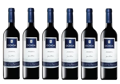 6x 0,75l - 2015er - Bodegas Ochoa - Reserva - Navarra D.O.P. - Spanien - Rotwein trocken 6x 0,75l - 2015er - Bodegas Ochoa - Reserva - Navarra D.O.P. - Spanien - Rotwein trocken von Bodegas Ochoa
