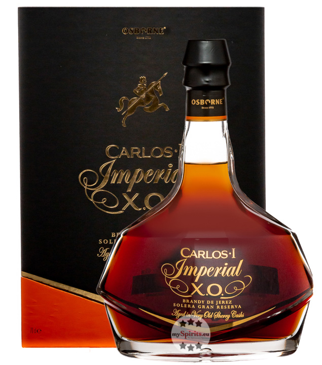 Carlos I Imperial XO Brandy de Jerez (40 % Vol., 0,7 Liter) von Bodegas Osborne
