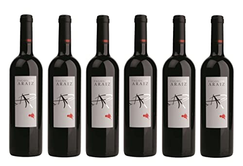 6x 0,75l - Bodegas Pagos de Araíz - Tinto Roble - Navarra D.O. - Spanien - Rotwein trocken von Bodegas Pagos de Araíz