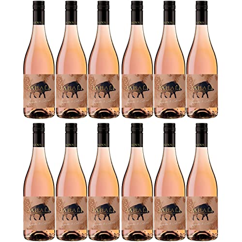 Bodegas Paniza Jabali Garnacha Cabernet Rosado Roséwein Wein halbtrocken Spanien I Visando Paket (12 x 0.75) von Bodegas Paniza