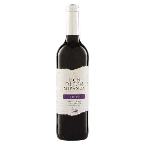 Bodegas Parra Jiménez Bio Don Diego de Miranda Tinto Rotwein schwefelfrei 1er Pack (1 x 0.75 l) von Bodegas Parra Jiménez