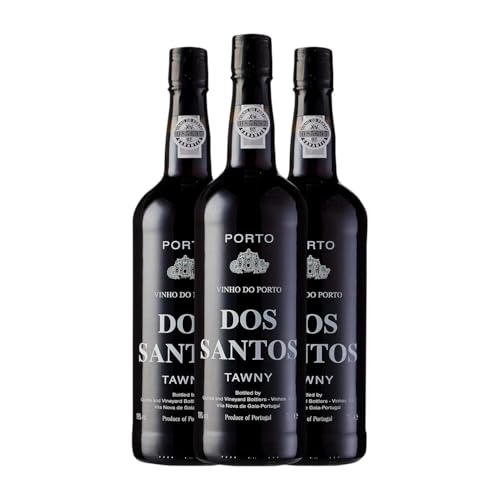 Pinord Dos Santos Tawny Tinta Francisca Porto 75 cl (Schachtel mit 3 Flaschen von 75 cl) von Bodegas Pinord