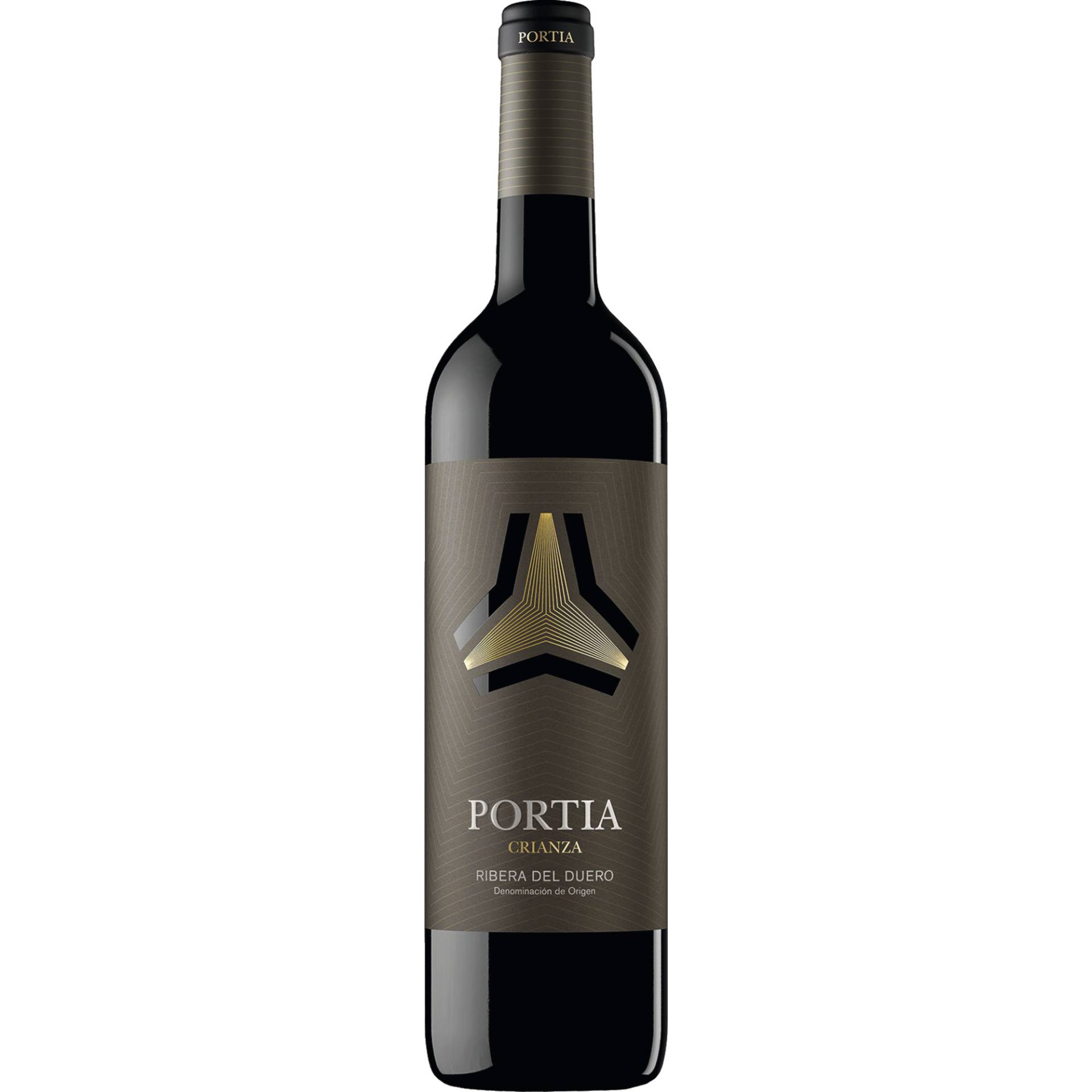 Portia Crianza, Ribera del Duero DO, Kastilien - León, 2021, Rotwein von Bodegas Portia Carretera N1, Salida 171, A-1, 09370 Gumiel de Izán, (Burgos), Spain