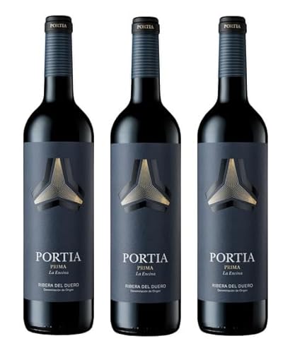 3x 0,75l - 2021er - Bodegas Portia - Prima - La Encina - Ribera del Duero D.O.P. - Spanien - Rotwein trocken 3x 0,75l - 2021er - Bodegas Portia - Prima - La Encina - Ribera del Duero D.O.P. - Spanien - Rotwein trocken von Bodegas Portia