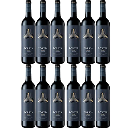 Portia Prima Rotwein Wein trocken Spanien I Visando Paket (12 Flaschen) von Bodegas Portia