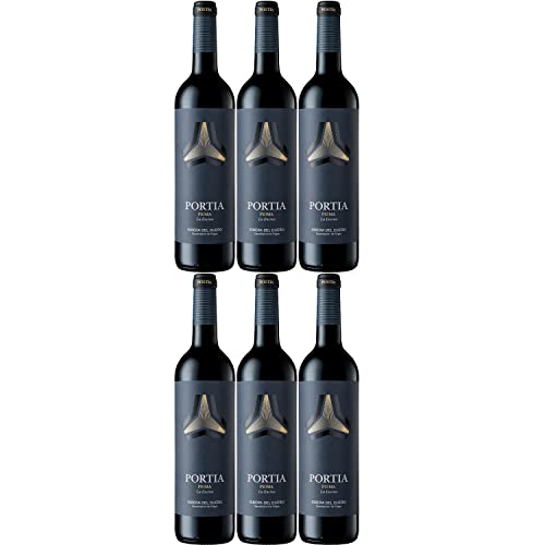 Portia Prima Rotwein Wein trocken Spanien I Visando Paket (6 Flaschen) von Bodegas Portia