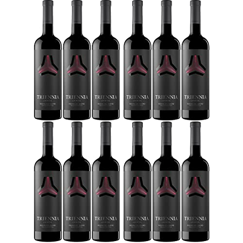 Triennia de Portia Rotwein Wein trocken Spanien I Visando Paket (12 Flaschen) von Bodegas Portia