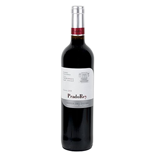 PRADOREY Finca Valdelayegua - Rotwein - Spanischer Wein - Ribera del Duero - Crianza - 95%Tempranillo, 3% Cabernet sauvignon, 2% Merlot - 12 Monate in Fässern aus französischer Eiche - 3 Monate in konusförmigen Holzbehältern aus Nevers-Eiche - 1 Flasche - 0,75 L von Bodegas PradoRey