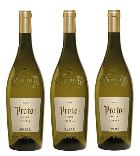 3x 0,75l - Bodegas Protos - Verdejo Reserva - Rueda D.O.P. - Spanien - Weißwein trocken von Bodegas Protos
