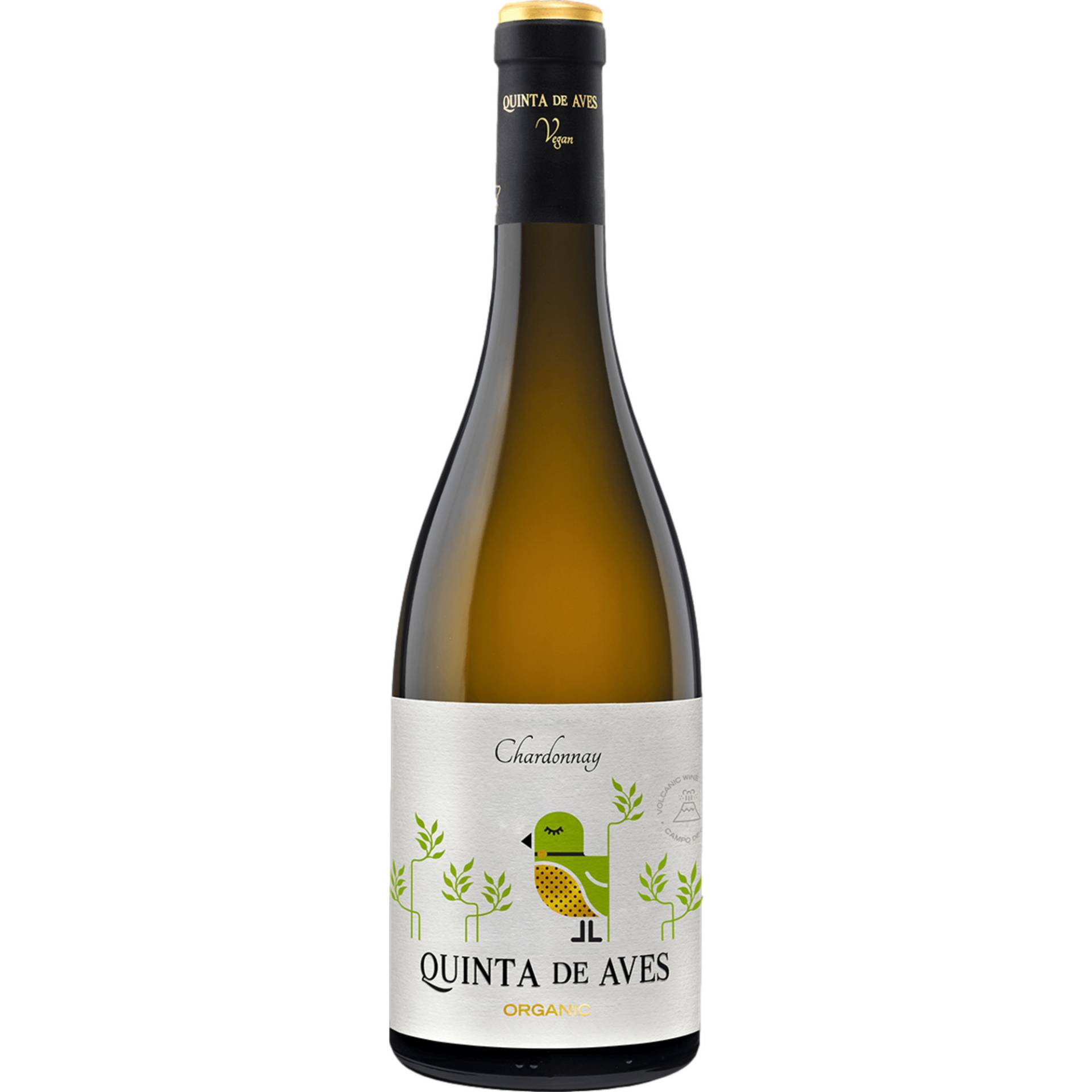 Quinta de Aves Chardonnay Bio, Vino de la Tierra Castilla, Kastilien - La Mancha, 2023, Weißwein von Bodegas Quinta de Aves S.L. Ciudad Real - Espana